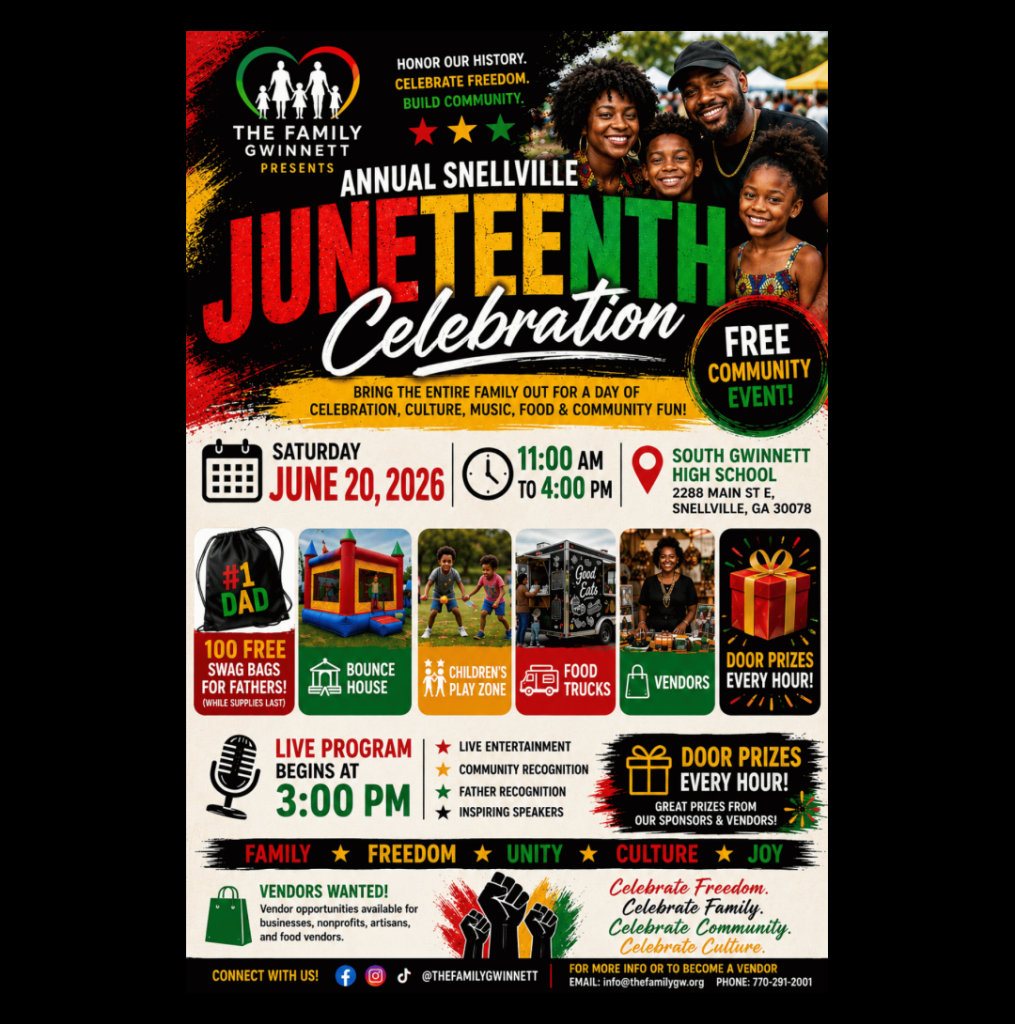 Snellville Juneteenth celebration 2026